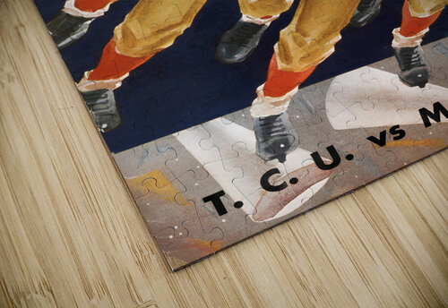 1937 Cotton Bowl Program Cover Art Row One Brand puzzle