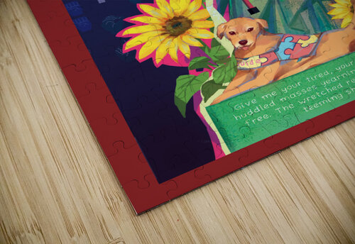 Inclusion is Free Inclusive Events Art puzzle