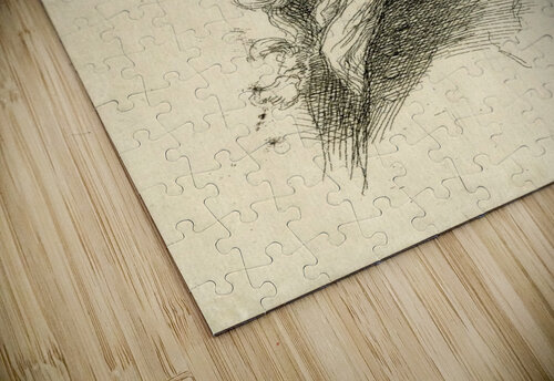 Senior Self-portrait at age 73 Jonathan Richardson puzzle