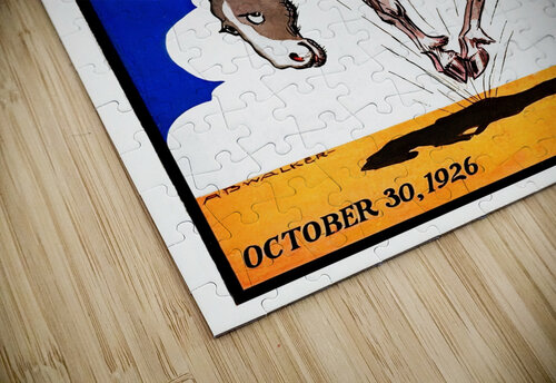 1926 Army vs. Yale Football Art by AB Walker Row One Brand puzzle