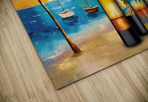 Tough Life On Naples Beach Magikheart puzzle