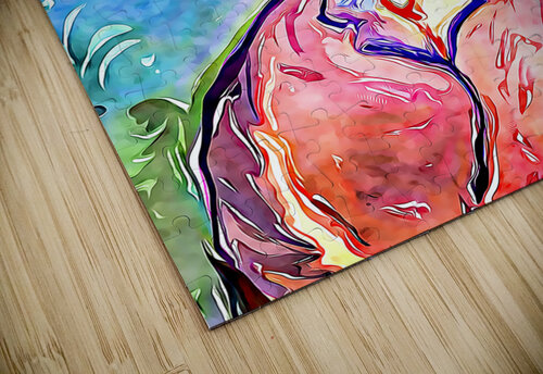 van gogh watercolor painting digitized Van Gogh by ArteFinoArt puzzle
