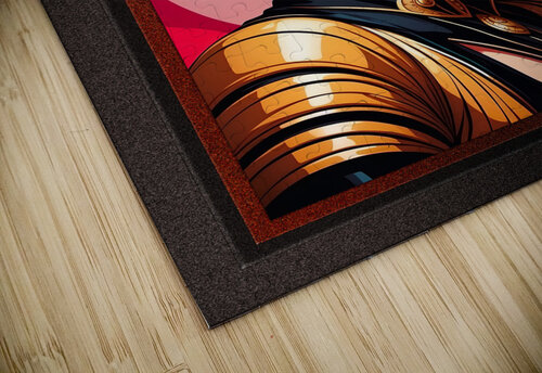 Anastasia Travae Retro Fusion Portrait Pop Art Poster AI Concept Art by Xzendor7 xzendor7 puzzle