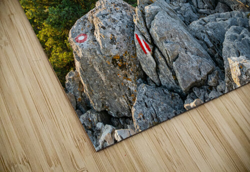 Beautiful view from the top of the Osorcica Televrina mountain on the island of Losinj Croatia caladoart puzzle