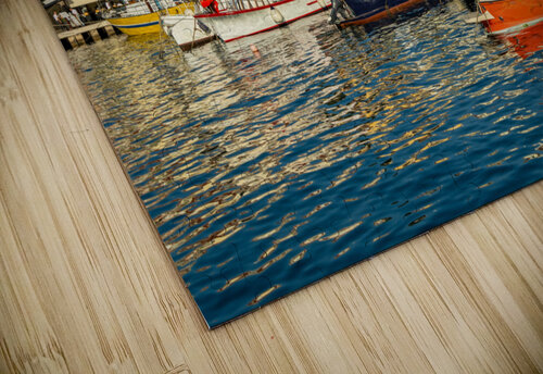 Small boats in the harbour of Mali on the island of Losinj in the Adriatic Sea Croatia caladoart puzzle