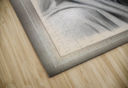 A Classical Art Portrait Illustration Of A Lady Wearing A Veil AI Concept Creation by Xzendor7 xzendor7 puzzle