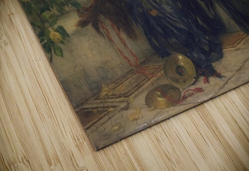 Oriental women resting Delapoer Downing puzzle