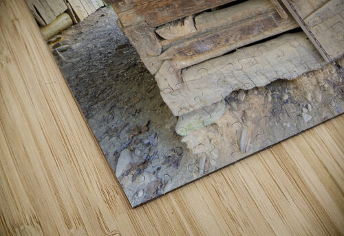 The Log Barn Crooked Door Norma Brandsberg Photography puzzle