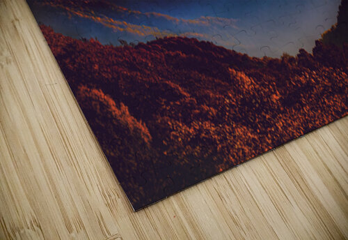 Smoky Mountains Coat of Many Colors in Autumn Sunset Norma Brandsberg Photography puzzle