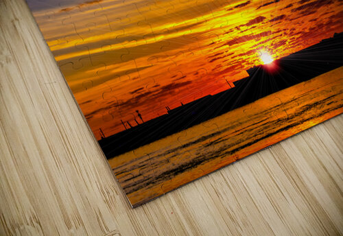 New Orleans Up River Sunset Norma Brandsberg Photography puzzle