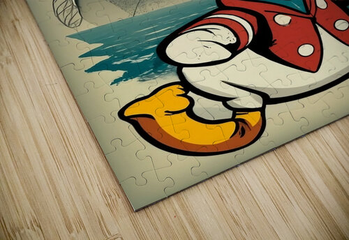 donald duck and ship Christian Shonda puzzle