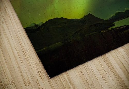 Kenai Lake Aurora Dave Veith puzzle