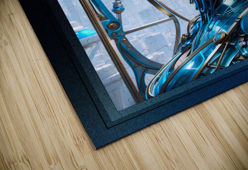 Stunning Cyborg Sci-Fi Portrait Of A Lady AI Concept Art by Xzendor7 xzendor7 puzzle