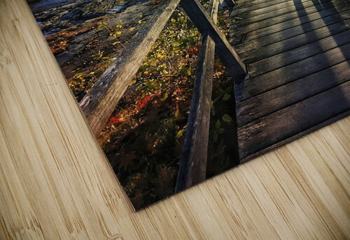 Winslow Park Golden Hour - Freeport Maine Wall Art George Baines Maine Photos puzzle