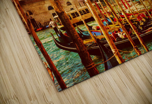 Vintage Landscape with Gondolas Jacob Farkas puzzle