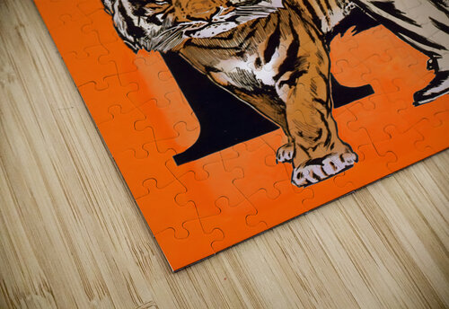1902 Princeton Tiger Art Row One Brand puzzle