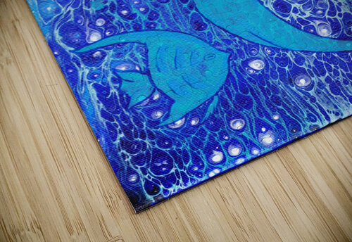 Mermaid Seashells in the Mountains Art by Veronica Brayman puzzle