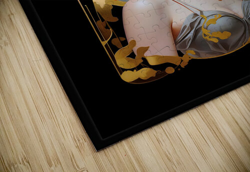 Seeing Past The Future Pop Surrealism Beauty Captivating Portrait Illustraion AI Concept Art by Xzendor7 xzendor7 puzzle