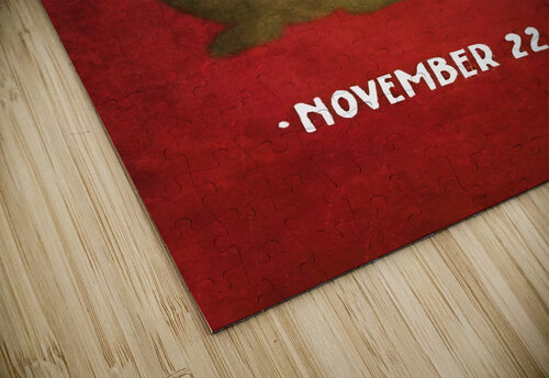 1919 Cal Stanford Big Game Football Program Cover Art Row One Brand puzzle