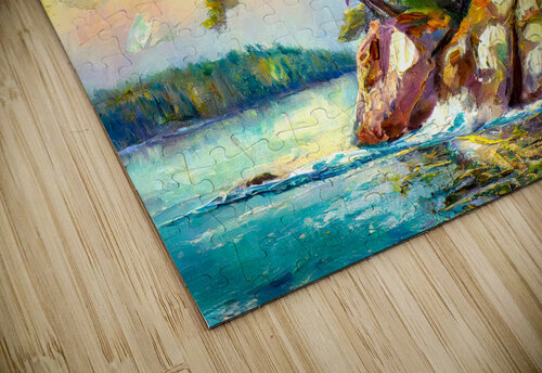 Muskoka Pine Trees Thea Menagh puzzle