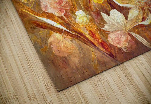 Gentle Flowers in Neutrals Thea Menagh puzzle