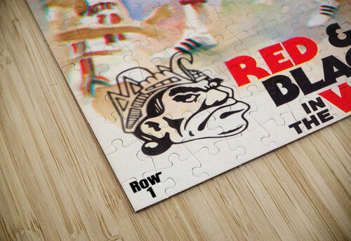 1978 San Diego State Aztecs Basketball Art Row One Brand puzzle