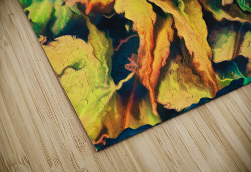 Abstract Acer Autumnal Leaves Catriona Roberts Nature Photography and Designs puzzle