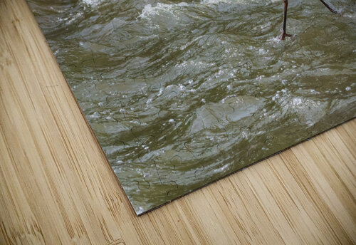 Great Blue Heron - Walking On Water Chad Meyer puzzle