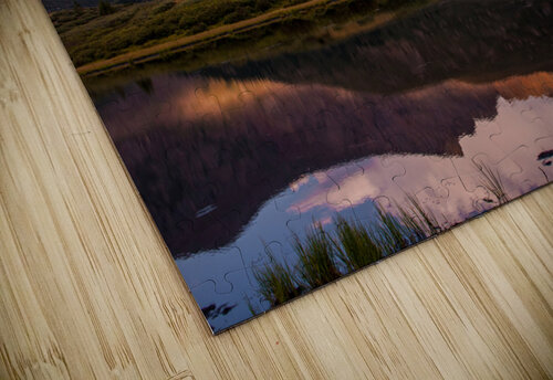 Aspenglow On Mount Bierstadt Prairie Wind Imagery puzzle