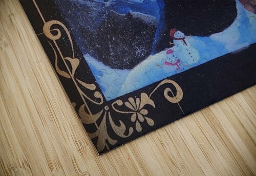 Santas Home for the Evening TenseWillowPaints puzzle