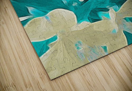 vanilla turquoise NDZ Designs puzzle