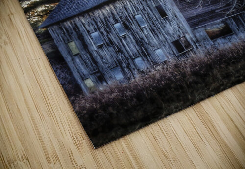 Highland Road Barn - Maine Country Wall Art George Baines Maine Photos puzzle