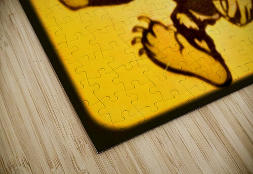 Fort Hays State College Tiger Art Row One Brand puzzle