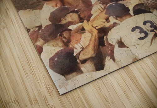 LA Dodgers World Champions Art Row One Brand puzzle