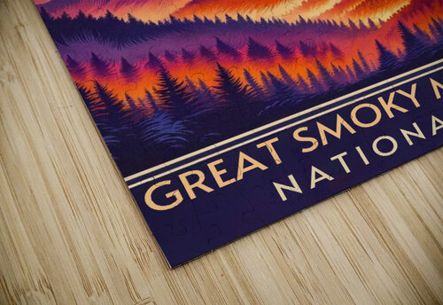 Great Smoky Mountains National Park - Poster Swiftly puzzle