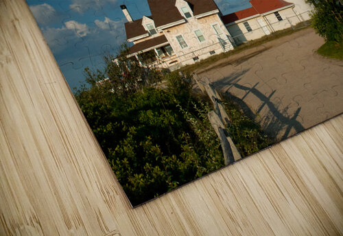 Cumulus Clouds Over Highland Lighthouse on Cape Cod in Massachusetts Allan Wood puzzle