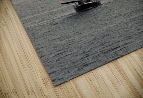 Sailboat Passes Rose Island Lighthouse as Fog Begins to Lift in Rhode Island Allan Wood puzzle