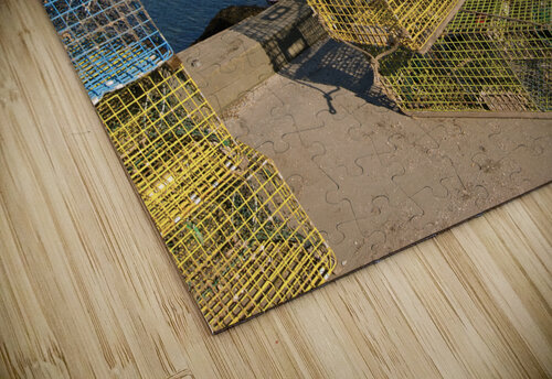 Lobster Boats in Remote Matinicus Harbor in Maine Allan Wood puzzle