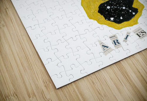 Aries - The Ram Original Art Robert Burton puzzle