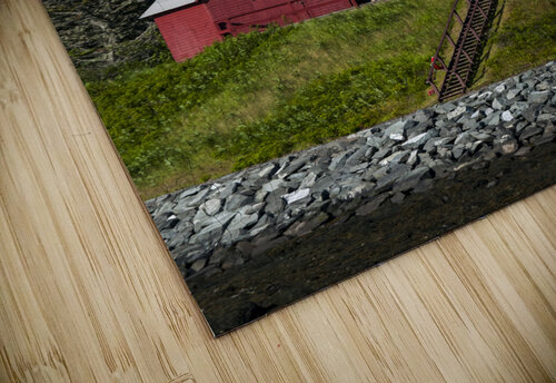 Mulholland Lighthouse Wooden Tower At Low Tide on Canadian Border Allan Wood puzzle
