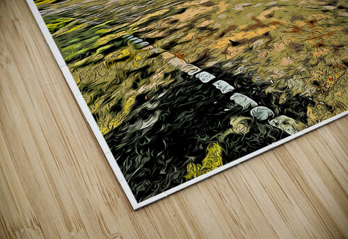 Rustic London Harbor Lighthouse Tower in Connecticut - Illus. Allan Wood puzzle