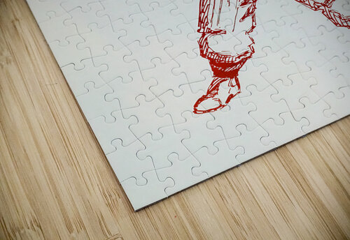 Early 1900s QB Art Row One Brand puzzle