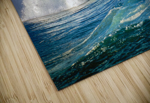 The awe-inspiring beauty of the Waimea shorebreak. Lauren Pritchett Photography puzzle