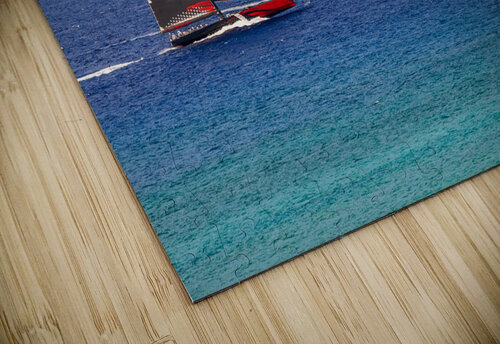 Maxi Yacht Comanche at TRANSPAC Finish Line Lauren Pritchett Photography puzzle