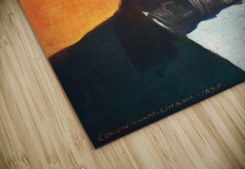 1895 abe lincoln art corwin knapp linsom Row One Brand puzzle