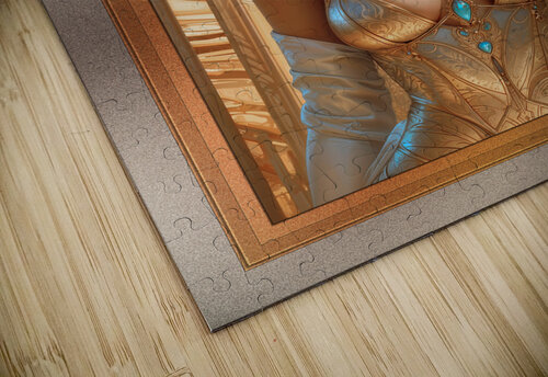 A Stunning Picture Of Glamour Captivating AI Concept Art Portrait by Xzendor7 xzendor7 puzzle