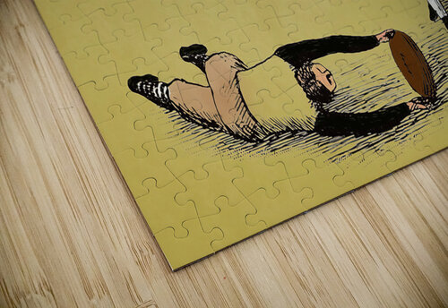 1890s purdue football art remix  Row One Brand puzzle