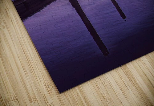 Beaufort South Carolina Dock Reflections Norma Brandsberg Photography puzzle