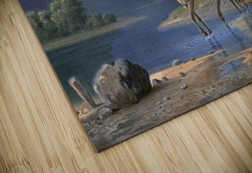 Hjemreisen fra Kirken Adolph Tidemand puzzle