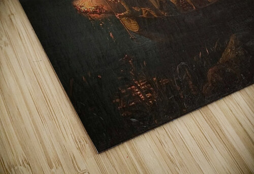 Fishing with a harpoon Adolph Tidemand puzzle